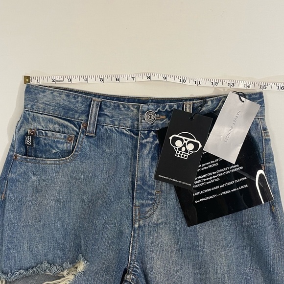 MHRS Mostly Heard Rarely Seen "Helter Skelter Jeans" Men's size 30 BNWT - Picture 7 of 13